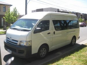 Snow Coach Charter Vehicle